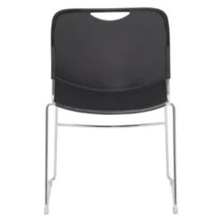 National Public Seating® Ultra Compact Plastic Stack Chair Black 17 National Public Seating® Ultra Compact Plastic Stack Chair Black -Home Furnishing Store 751770 w DetailedProductView5 Lg