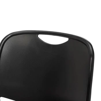 National Public Seating® Ultra Compact Plastic Stack Chair Black 10 National Public Seating® Ultra Compact Plastic Stack Chair Black - Image 8