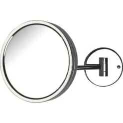 Jerdon 8.5 Wall Mounted Mirror Chrome Case Of 4