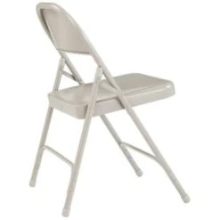 National Public Seating® Npsc Gray Steel Folding Chair Package Of 4 -Home Furnishing Store 761201 DetailedProductView2 Lg