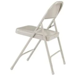 National Public Seating® Npsc Gray Steel Folding Chair Package Of 4 -Home Furnishing Store 761201 DetailedProductView3 Lg