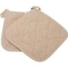 GENERIC Pot Holder 7x7 Beige Package Of 12 -Home Furnishing Store 761377 K Lg