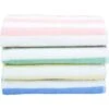 Fibertone Cabana Stripe Pool Towel 30x70 15lb/dozen Porcelain Blue Case Of 24 -Home Furnishing Store 763378 K Lg