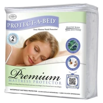 Protect-A-Bed Waterproof Mattress Protector Terry, King 76x80" 4/cs 3 Protect-A-Bed Waterproof Mattress Protector Terry, King 76x80" 4/cs