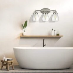 Sea Gull Lighting® Belton 21 In. 3-Light Incandescent Bath Vanity Fixture (Brushed Nickel) -Home Furnishing Store 791809 w LifestyleImage Lg