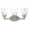 Sea Gull Lighting® Belton 21 In. 3-Light Incandescent Bath Vanity Fixture (Brushed Nickel) 1 Sea Gull Lighting® Belton 21 In. 3-Light Incandescent Bath Vanity Fixture (Brushed Nickel) -Home Furnishing Store 791809 w MainProductImage Lg