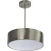Liteco 14 In. 1-Light Pendant Fixture (Brushed Nickel) -Home Furnishing Store 837847 V Lg