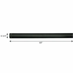 Progress Lighting Forged Black Airpro 60 Ceiling Fan Downrod -Home Furnishing Store 951674 w DetailedProductView1 Lg