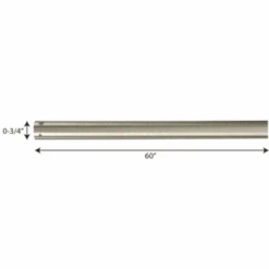 Progress Lighting Antique Nickel Airpro 60 Ceiling Fan Downrod 7 Progress Lighting Antique Nickel Airpro 60 Ceiling Fan Downrod -Home Furnishing Store 951675 w DetailedProductView1 Lg