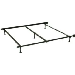 Mantua Insta-Lock Queen Bed Frame W/ Center Cross Rail Support