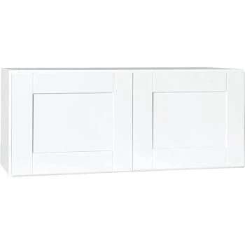 Hampton Bay Shaker Assem 36x15x12 In Wall Bridge Kitchen Cabinet In Satin White 3 Hampton Bay Shaker Assem 36x15x12 In Wall Bridge Kitchen Cabinet In Satin White